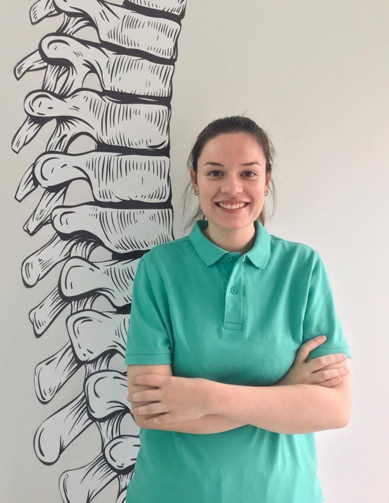 Natalia García Blasco, fisioterapeuta de Clínica AFER
