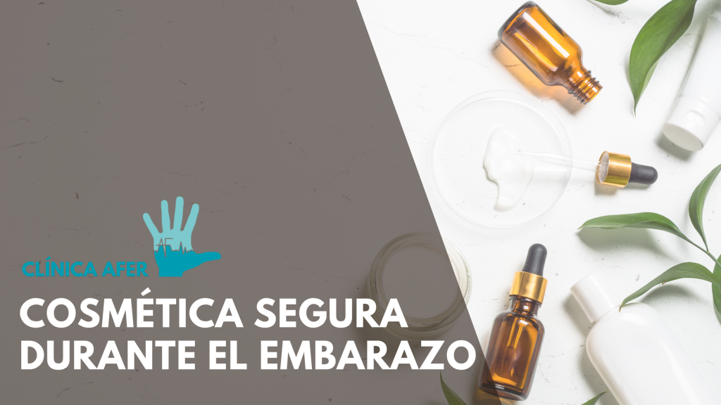 Portada del artículo: Cosmética segura durante el embarazo.